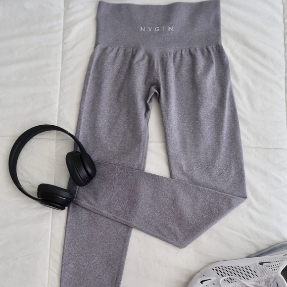 Nvgtn Grey Nv Seamless Leggings 